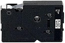 2-pack TC-10 1/2in Black On Clear Tape for Brother PT-6 8 10 12 15 20 150 170