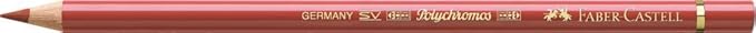 Faber-Castell Polychromos Artists' Single Pencil - Colour 190 Venetian Red