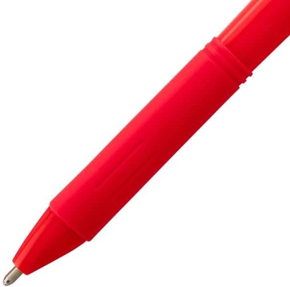 Pentel Wow! Retractable Ballpoint Pen, (1.4mm) Bold Line, Assorted Ink Colors, 5 Pack