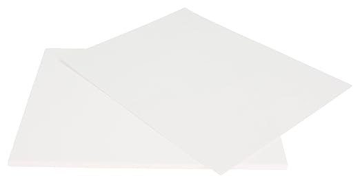 School Smart Poster Board Paper, White, 12 pt Thick, for Posters, Signs, Crafts, Displays, Classroom Projects, 11 x 14 Inches, 25 Pack