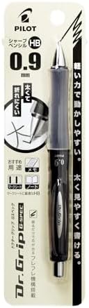 Pilot Mechanical Pencil Dr. Grip G-Spec, 0.9mm, Black (HDGS-60R9-B)