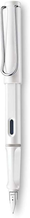 Lamy Safari Fountain Pen White Ex-Fine, L19WEEF