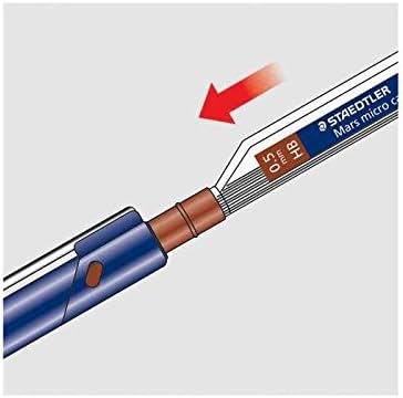 STAEDTLER Mars micro carbon 250 0.5mm HB - Pencil lead refills - 4 Tubes / Packs (48 Leads) HB