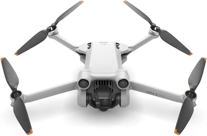 DJI Mini 3 Pro Camera Drone Quadcopter + RC-N1 Controller (No Screen), 4K/60fps Video, 48MP Photo, 34min Flight Time, Tri-Directional Obstacle Sensing, Bundle with Deco Gear Backpack + Accessories