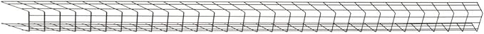 Tripp Lite Wire Mesh Cable Tray Management Organization, Ideal for Industrial & Data Centers, 10 Pack, 6 inches x 4 inches x 10 Feet / 150 x 100 x 3000 millimeters, 5-Year Warranty (SRWB6410STR10)