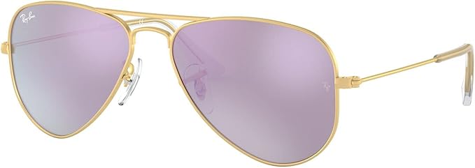 Ray-Ban Junior Kids' Rj9506s Metal Aviator Sunglasses