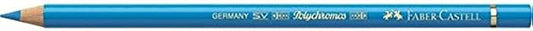 Faber-Castell Polychromos Artists' Single Pencil - Colour 152 Middle Phthalo Blue