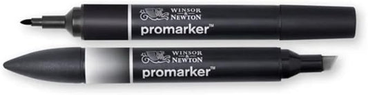 Winsor & Newton ProMarker Set, 2 Count, Black + Blender