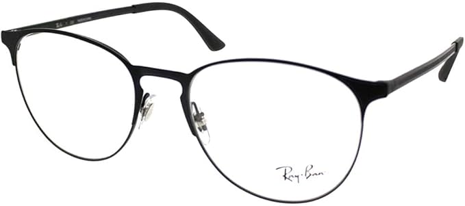 Ray-Ban Unisex Rx6375 Round Prescription Eyeglass Frames