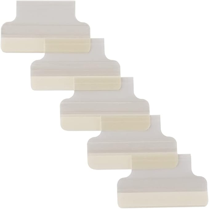 Avery Insertable Self-Adhesive Tabs with Printable Inserts, 1", Permanent Adhesive, Clear, Pack of 25 Index Tabs (16221)