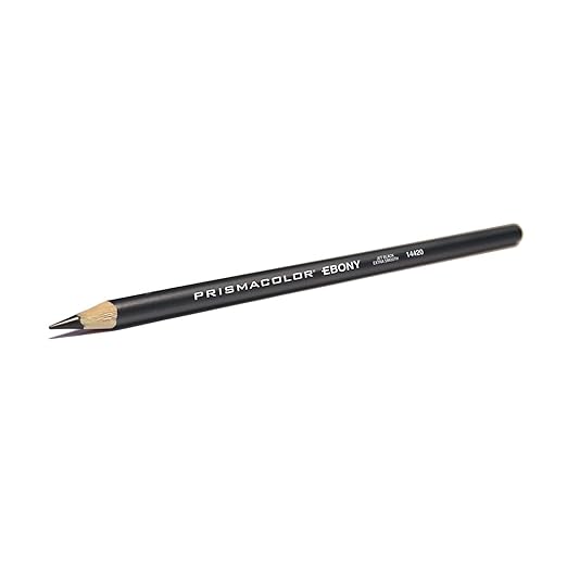 Prismacolor, SAN14420, Ebony Sketching Pencil, 12 / Dozen