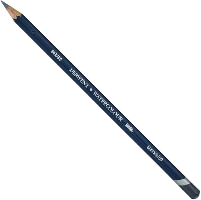Derwent 69 Watercolour Pencil - Gunmetal (32869)