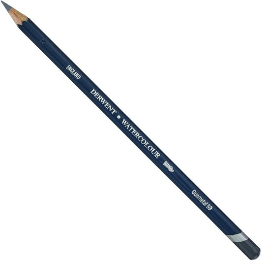 Derwent 69 Watercolour Pencil - Gunmetal (32869)