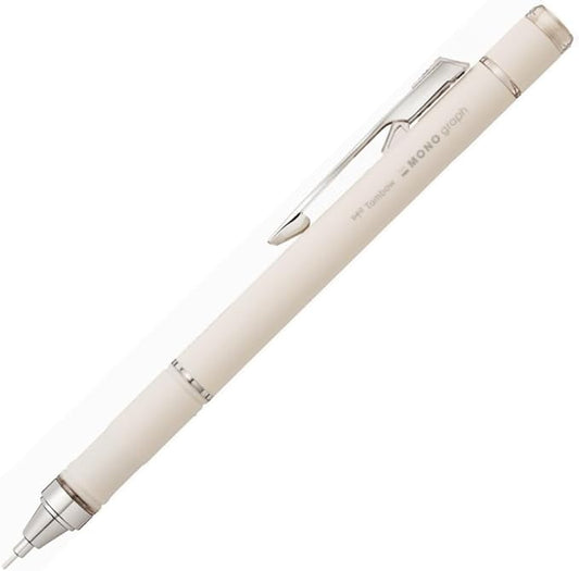 Tombow DPA-151C Mechanical Pencil, 0.5mm, MONO Monograph Grip (Soft Fit Grip for Anti-Fatigue), Greige