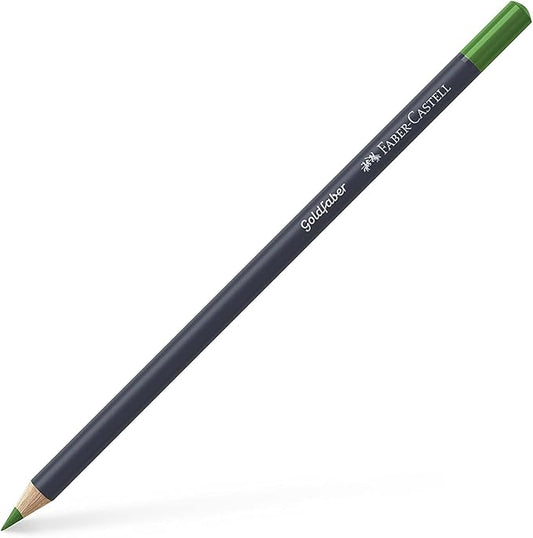 Faber-Castell Creative Studio Goldfaber Colour Pencil, (167), Grass Green, Single Pencil, for Art, Craft, Drawing, Sketching, Home, School, University, Colouring