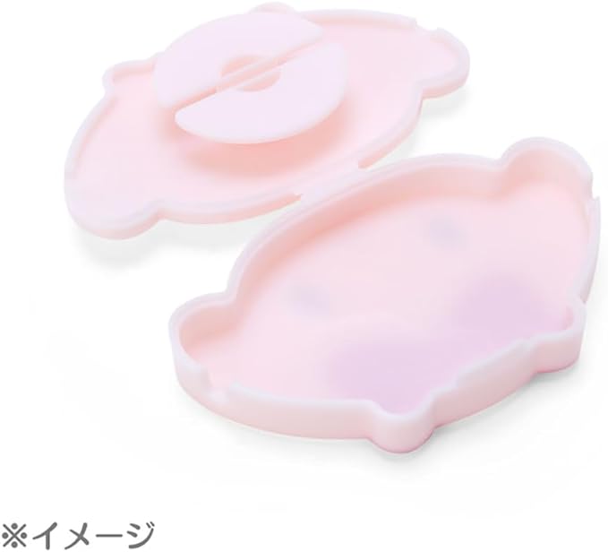 Sanrio 240516 Sanrio 240516 Cable Storage Case, Cable Holder, Kuromi, 2.7 x 3.3 x 0.6 inches (6.8 x 8.4 x 1.5 cm), Character