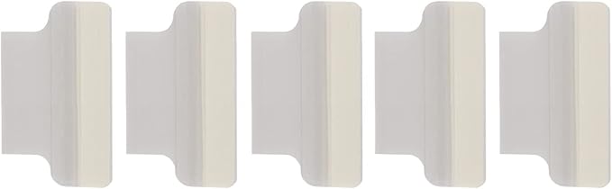 Avery Insertable Self-Adhesive Tabs with Printable Inserts, 1", Permanent Adhesive, Clear, Pack of 25 Index Tabs (16221)