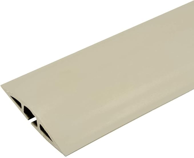Legrand - Wiremold Cord Cover, Ivory Hider for Wall Mount TV, 5 Ft Floor or Wall Cord Cover, CDI-5