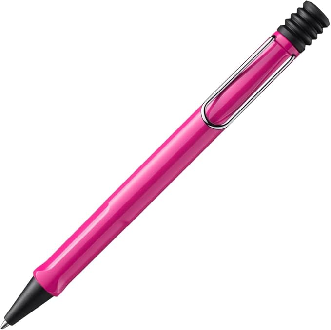 LAMY L213P Ballpoint Pen, Oil-based, Safari Pink, Genuine Import