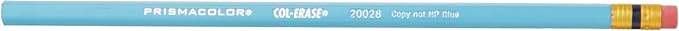 Prismacolor Col-Erase Erasable Colored Pencils, Non-Photo Blue, 12-Count - 20028