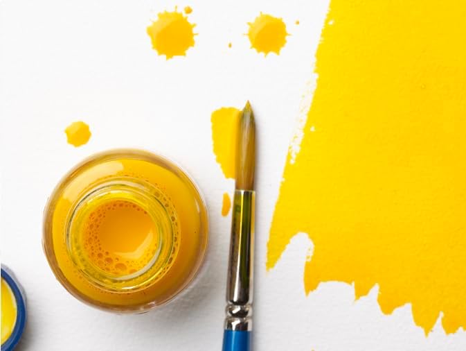 Winsor & Newton Calligraphy Ink, 30ml(1-oz) Bottle, Yellow Ochre