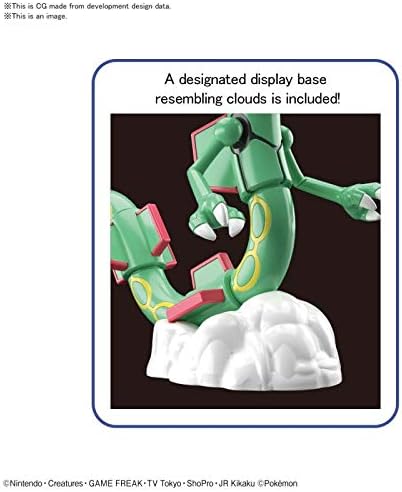 Bandai Hobby - Pokémon - Rayquaza, Bandai Spirits Pokémon Model Kit