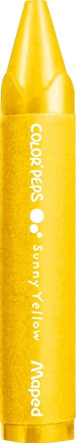 Maped Color'Peps My First Jumbo Triangular Wax Crayons, Pack of 12