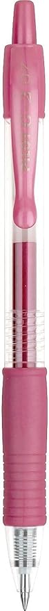 Pilot, G2 Metallics Gel Roller Pens, Fine Point 0.7 mm, Assorted Colors, Pack of 5
