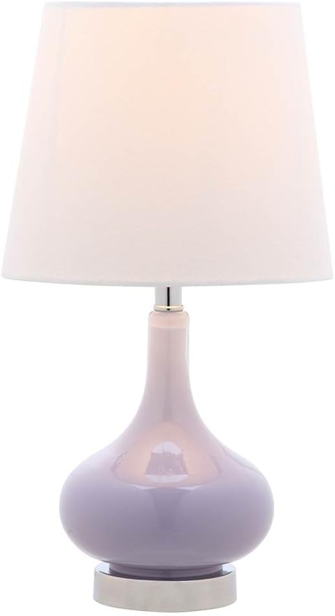 Safavieh Kids Lighting Collection Amy Purple Gourd 18-inch Bedroom Living Room Home Office Desk Nightstand Table Lamp (LED Bulb Included)