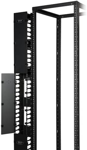 TRIPP LITE SRCABLEVRT6 Vertical Cable Manager for Open Frame Rack 6-Inch Wide - 6 Feet