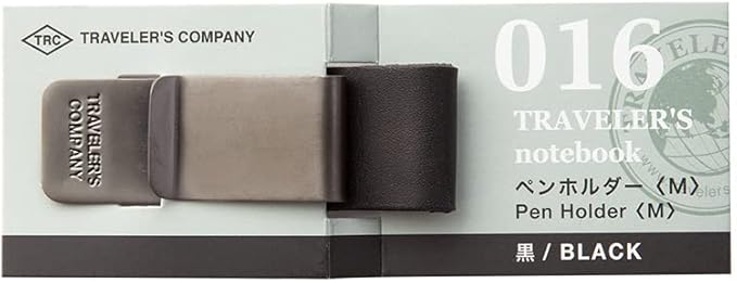 Traveler's Notebook Pen Holder M Black 016 14298006
