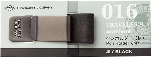 Traveler's Notebook Pen Holder M Black 016 14298006