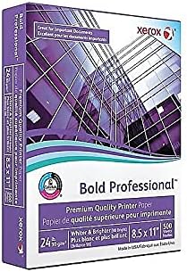 Premium Laser Paper, 98 Brightness, 24lb, 8-1/2 x 11, White, 500 Sheets/Ream