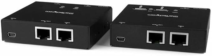 StarTech.com HDMI over CAT6 Extender with 4-port USB Hub - Remote HDMI over CAT5 or CAT6 - 165 ft (50m) - 1080p , TAA (ST121USBHD)