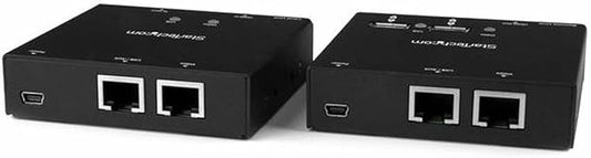 StarTech.com HDMI over CAT6 Extender with 4-port USB Hub - Remote HDMI over CAT5 or CAT6 - 165 ft (50m) - 1080p , TAA (ST121USBHD)