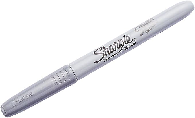 Sharpie Metallic Fine Point Permanent Marker, Assorted Colors, 2-Pack - 1829202