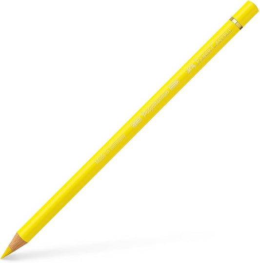 Faber-Castell Polychromos Artists' Single Pencil - Colour 105 Light Cadmium Yellow
