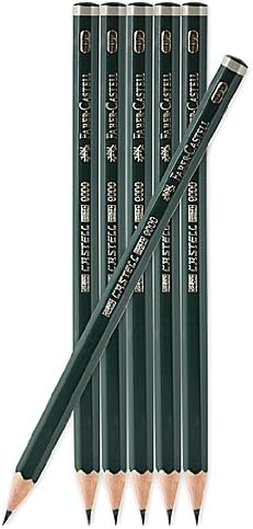 Faber-Castell 9000 Drawing Pencils (Each) 4B [Pack of 12 ]