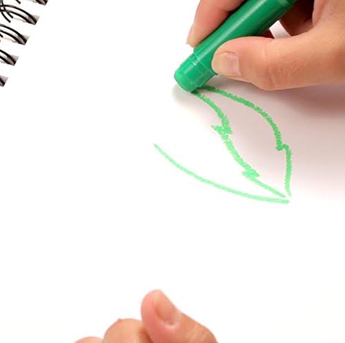 Faber-Castell Gel Sticks - 12 Twistable Watercolor Crayons for Kids with Brush - Watercolors for Kids