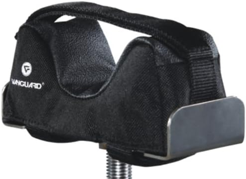 Vanguard Porta Aim Gun Rest. Compact and Portable Bench Rest. Quick Height Adjustment. Anti-Vibration Bag Rotates 360 Degrees , Black