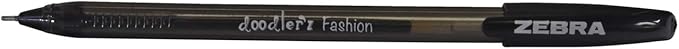 Zebra Pen, doodler’z Gel Stick Pens, 1.0mm Needle-Point Tip, Fashion and Neon Gel Ink, Vibrant Assorted Colors, Water-Based Ink, Journaling and School Pens, 10 Count Pack (41810)