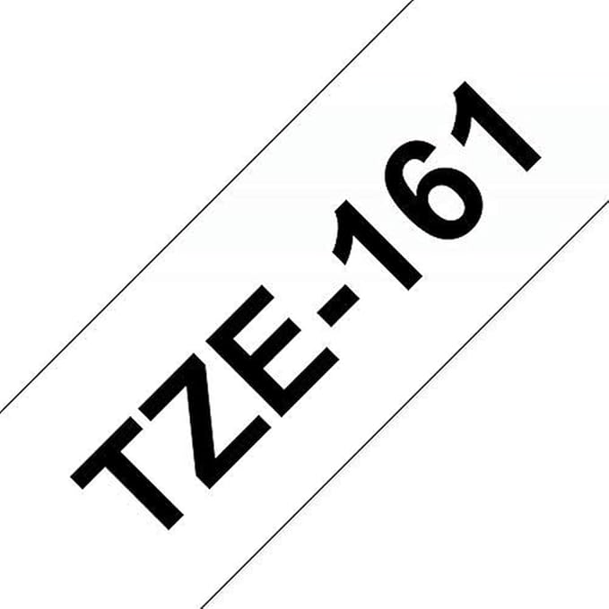 Brother Laminated Black on Clear 1.5 Inch Tape - Retail Packaging (TZe161) - Retail Packaging