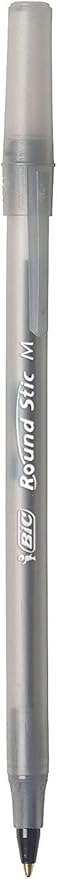 BIC PENS Bulk Pack of 240 Ink Pens, Round Stic Xtra Life Ballpoint, Medium point 1.0 mm, 120 Black & 120 Blue Combo Pack in Bulk