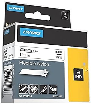 Dymo 1" Flexible Nylon Rhino Label Tape