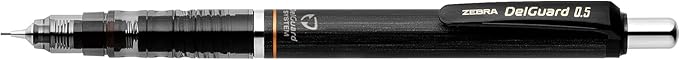 Zebra Pen DelGuard Lead Refills 0.5mm HB, Break-Resistant Graphite for Mechanical Pencils, Smooth Writing, Compatible with DelGuard Pencil, 1-Pack, 12 Lead Refills Included (89881)