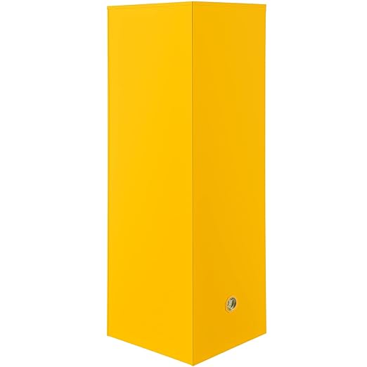 VEVOR Flammable Cabinet 18" x 18" x 35", Galvanized Steel Safety Cabinet, Adjustable Shelf Flammable Storage Cabinet, for Commercial Industrial and Home Use, Yellow: Industrial & Scientific