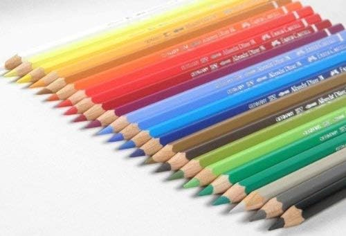 Faber-Castell Art & Graphic Albrecht Dürer Watercolour Pencil, (101), White, For Art, Craft, Drawing, Sketching, Home, School, University, Colouring
