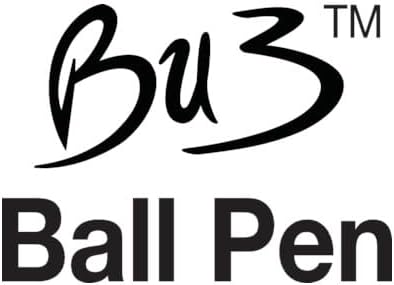 BIC BU3 Retractable Ballpoint Pen, Medium Point (1.0mm), Blue, Side Click Retraction For Added Convenience, 12-Count