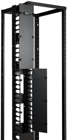 TRIPP LITE SRCABLEVRT6 Vertical Cable Manager for Open Frame Rack 6-Inch Wide - 6 Feet