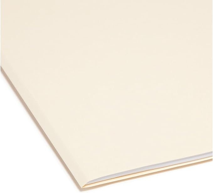 Smead Indexed File Folders, 1/5-Cut Tab, Assorted Positions, Indexed, Letter Size, Manila (A-Z)